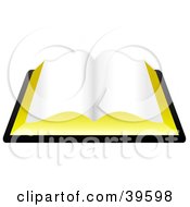 Poster, Art Print Of Blank Open Book Or The Holy Bible