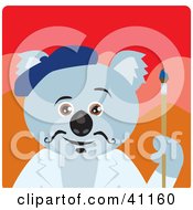 Poster, Art Print Of Koala Bear Artist Character