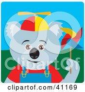 Poster, Art Print Of Koala Bear Kid Character
