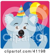 Poster, Art Print Of Koala Bear Birthday Character