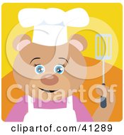 Teddy Bear Chef Character