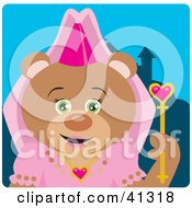 Poster, Art Print Of Princess Teddy Bear Character