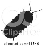Black Silhouetted Roly Poly