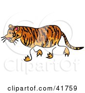 Sketched Tiger