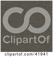 Clipart Illustration Of A Carbon Fiber Texture Background by Arena Creative