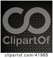 Clipart Illustration Of A Carbon Fiber Weave Texture Background by Arena Creative