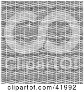 Clipart Illustration Of A Textured Background Of Weaved Wicker