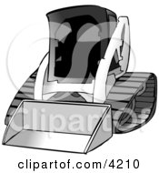 Bobcat Skid Steer Loader Clipart by djart #COLLC4210-0006