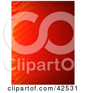 Clipart Illustration Of A Red Vertical Background With Faint Flames On The Left Edge