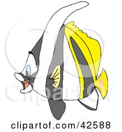 Clipart Illustration Of A Happy Salt Water Fish