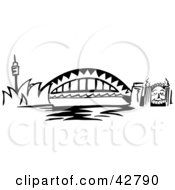 The Arched Sydney Harbour Bridge Australia