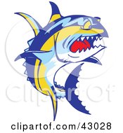 Tough Yellowfin Tuna Fish Thunnus Albacares