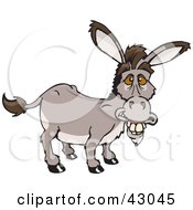 Royalty-free Clip Art: Old Smiling Donkey