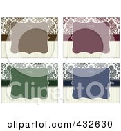 Poster, Art Print Of Digital Collage Of Blank Frame Designs - 4