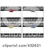 Poster, Art Print Of Digital Collage Of Blank Frame Designs - 7