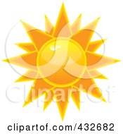 Poster, Art Print Of Hot Shiny Summer Sun