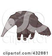 Poster, Art Print Of Cute Anteater