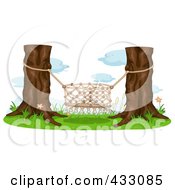 Poster, Art Print Of Hammock Suspended Between Two Mature Trees