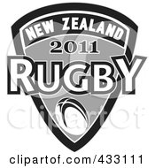 Poster, Art Print Of Rugby New Zealand 2011 Icon - 2