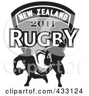 Poster, Art Print Of Rugby New Zealand 2011 Icon - 4