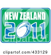 Poster, Art Print Of Rugby New Zealand 2011 Icon - 9