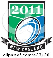 Poster, Art Print Of Rugby New Zealand 2011 Icon - 7