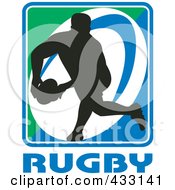 Poster, Art Print Of Rugby Man - 1