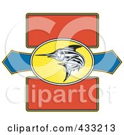 Royalty Free RF Clipart Illustration Of A Swordfish Logo