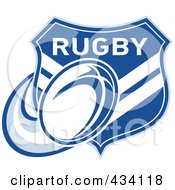Chevron Rugby Shield