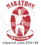 Poster, Art Print Of Marathon Run Icon - 8