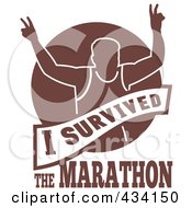 Poster, Art Print Of Marathon Run Icon - 4