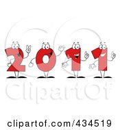 2011 New Year Characters - 1