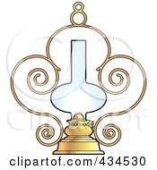 Poster, Art Print Of Ornate Lamp