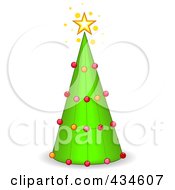 Poster, Art Print Of Cone Christmas Tree