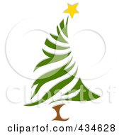 Poster, Art Print Of Leaning Christmas Tree