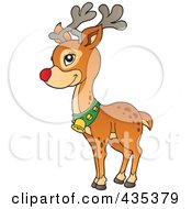 Poster, Art Print Of Rudolph The Red Nose Reindeer