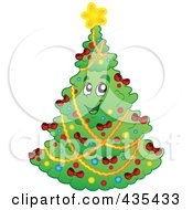 Poster, Art Print Of Friendly Christmas Tree