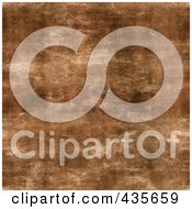 Royalty Free RF Clipart Illustration Of A Grungy Brown Leather Background