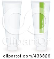 Royalty Free RF Clipart Illustration Of A Digital Collage Of Toothpaste Tubes