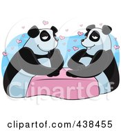 Poster, Art Print Of Panda Couple