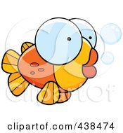 Poster, Art Print Of Big Eyed Goldfish