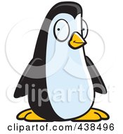 Royalty Free RF Clipart Illustration Of A Penguin