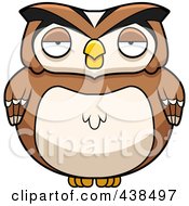 Poster, Art Print Of Chubby Owl