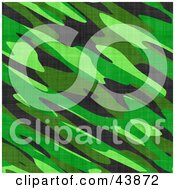 Background Of Jungle Green Military Camo