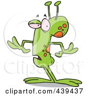 Poster, Art Print Of Cartoon Strange Alien