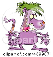 Poster, Art Print Of Cartoon Punk Monster