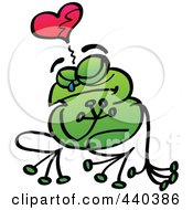 Broken Hearted Frog Crying - 1