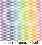 Website Background Of A Colorful Rainbow Weave