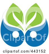 Green And Blue Ecology Logo Icon - 10