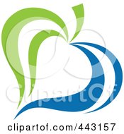 Green And Blue Ecology Logo Icon - 16